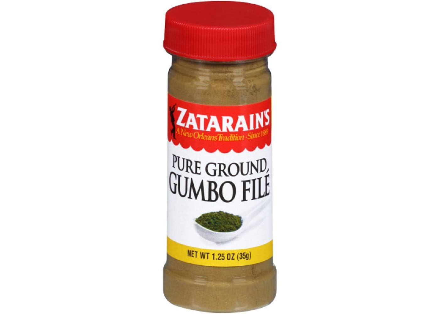 Zatarain's Pure Ground Gumbo File 1.25 oz (Pack of 2) : Amazon.ca Zatarain's Pure Ground Gumbo File 1.25 oz (Pack of 2) : Amazon.ca